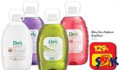 EBRU SIVI SABUN 4 L fiyat ve kampanya bilgisi